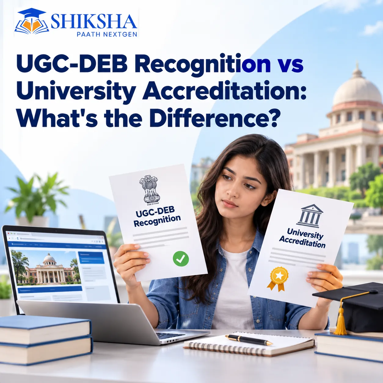 UGC-DEB Recognition vs University Accreditation